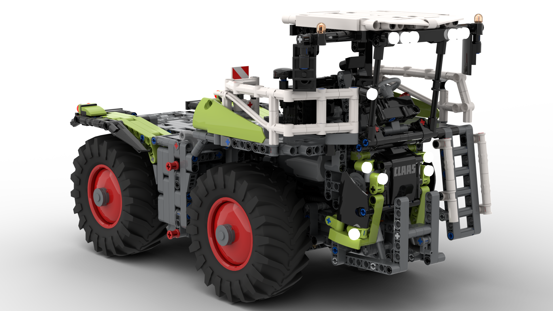 Claas Xerion Saddle Trac + transparent